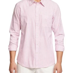 Best reviews of ⭐ Oxford Portland Regular Fit Striped 👕 Shirt In Pink 👍