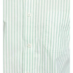 Deals 🎁 Oxford Portland Regular Fit Striped 👚 Shirt In Green ✔️ -Industrie Shop unnamed file 1722
