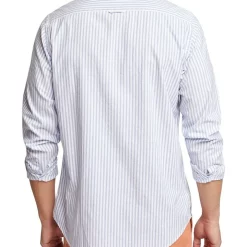 Cheap 🤩 Oxford Portland Regular Fit Striped 👕 Shirt In Blue ⭐ -Industrie Shop unnamed file 1725