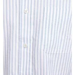 Cheap 🤩 Oxford Portland Regular Fit Striped 👕 Shirt In Blue ⭐ -Industrie Shop unnamed file 1728