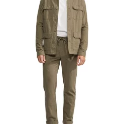 Flash Sale ⭐ Oxford Alister Linen Cotton Overshirt In Olive ⌛ -Industrie Shop unnamed file 1744