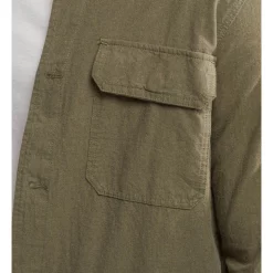 Flash Sale ⭐ Oxford Alister Linen Cotton Overshirt In Olive ⌛ -Industrie Shop unnamed file 1745