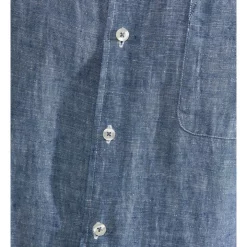 Best deal 🔥 Oxford Holloway Pure Linen 👚 Shirt In Navy 🔥 -Industrie Shop unnamed file 1757