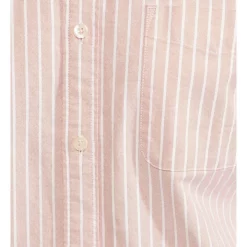 Buy ✔️ Portland Oxford Weave Striped 👕 Shirt In Orange/White 😍 -Industrie Shop unnamed file 1769