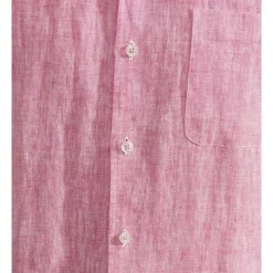 Coupon ⌛ Oxford Holloway Pure Linen 👚 Shirt In Pink ⌛ -Industrie Shop unnamed file 1781