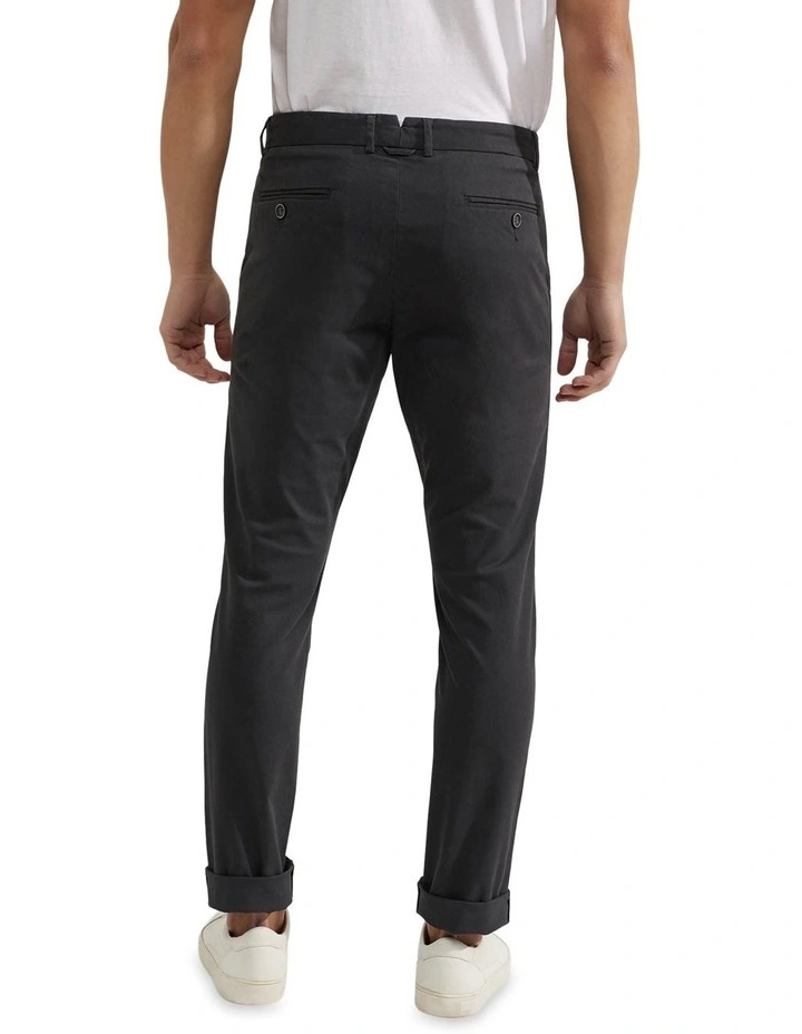Promo π Oxford Luka Stretch Casual Organic Cotton Pants In Gunmetal π₯° 5 Promo π Oxford Luka Stretch Casual Organic Cotton Pants In Gunmetal π₯° - Image 3