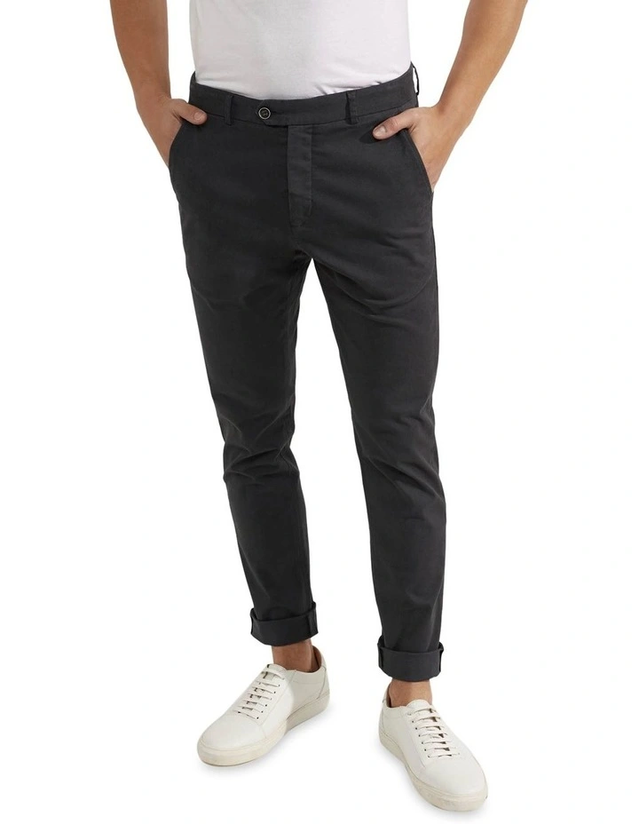 Promo π Oxford Luka Stretch Casual Organic Cotton Pants In Gunmetal π₯° 6 Promo π Oxford Luka Stretch Casual Organic Cotton Pants In Gunmetal π₯° - Image 4