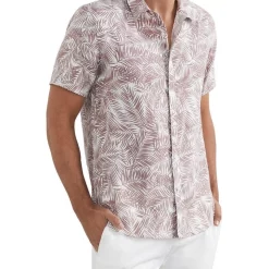 Flash Sale 😍 French Connection Palm Linen Classic Fit 👚 Shirt 🥰