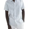 Buy 🧨 French Connection Leaf Linen Classic Fit 👕 Shirt 👏