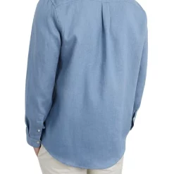 Brand new 😀 French Connection Linen Classic Fit 👚 Shirt In Smoke Blue 🥰 -Industrie Shop unnamed file 1825