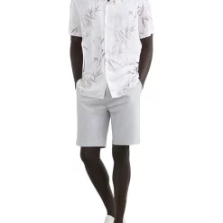 Best deal 🔥 French Connection Bamboo Camp Collar Classic Fit 👕 Shirt ❤️ -Industrie Shop unnamed file 1835