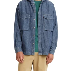 Cheap 🤩 Levi's Sutter Warm Overshirt Blue 🥰
