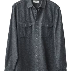 Best Sale 🎁 Blazer Nico Long Sleeve Brushed Overshirt Charcoal 🛒 -Industrie Shop unnamed file 1845