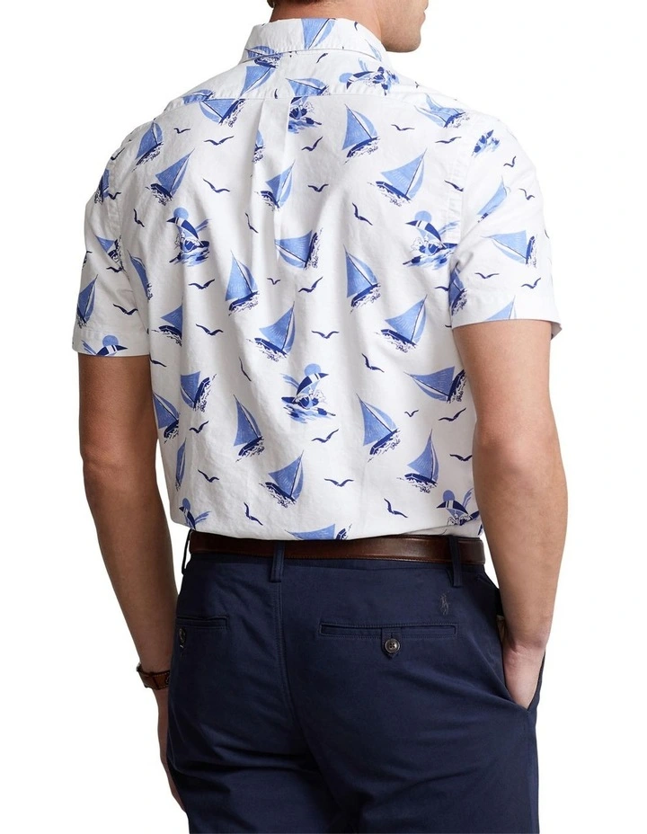 Budget π Polo Ralph Lauren Classic Fit Polo Bear Oxford π Shirt In White/Blue β¨ 4 Budget π Polo Ralph Lauren Classic Fit Polo Bear Oxford π Shirt In White/Blue β¨ - Image 2