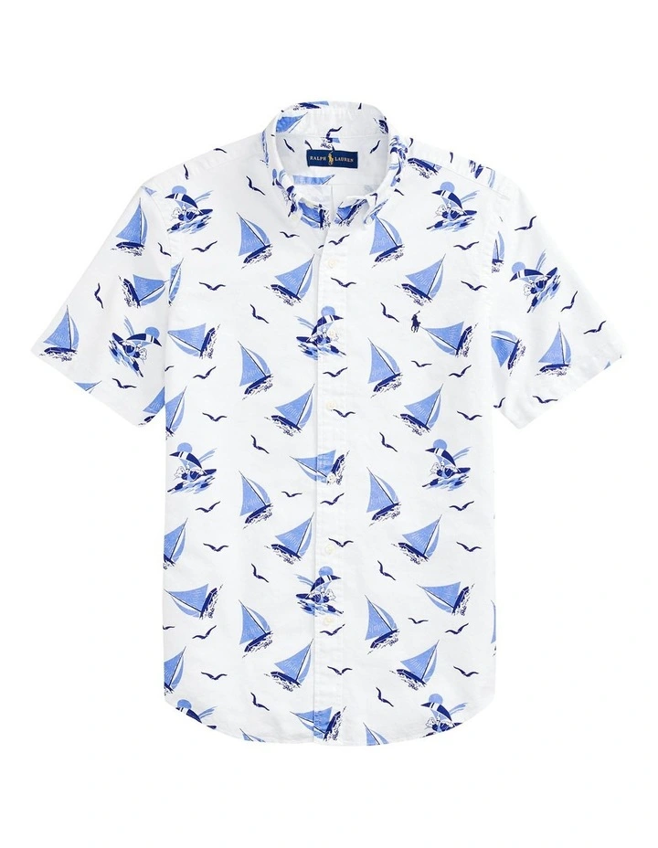 Budget π Polo Ralph Lauren Classic Fit Polo Bear Oxford π Shirt In White/Blue β¨ 6 Budget π Polo Ralph Lauren Classic Fit Polo Bear Oxford π Shirt In White/Blue β¨ - Image 4