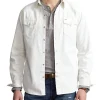 Coupon 👍 Polo Ralph Lauren Classic Fit Denim Western 👕 Shirt In White 🎉 -Industrie Shop unnamed file 1897