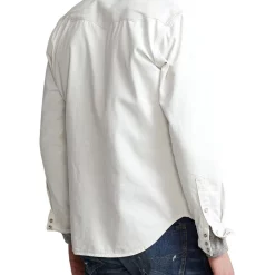 Coupon 👍 Polo Ralph Lauren Classic Fit Denim Western 👕 Shirt In White 🎉 -Industrie Shop unnamed file 1898