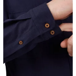 Cheap 😍 Ben Sherman Cotton Linen Overshirt In Marine 💯 -Industrie Shop unnamed file 1912