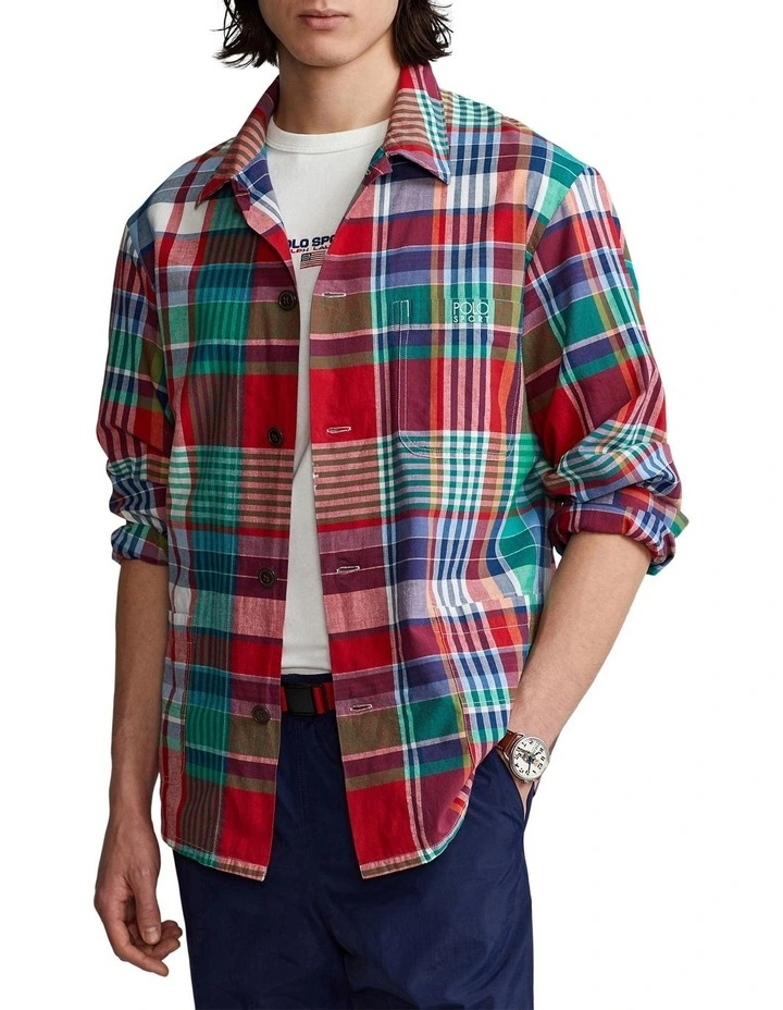 Cheapest π Polo Ralph Lauren Polo Sport Madras Overshirt In Multi β 3 Cheapest π Polo Ralph Lauren Polo Sport Madras Overshirt In Multi β
