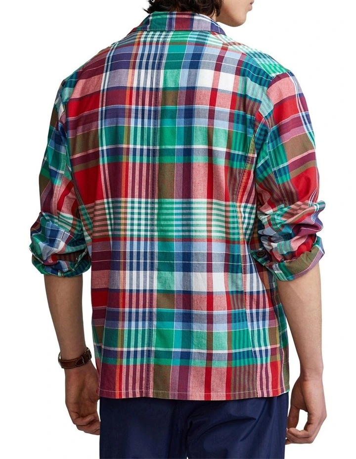 Cheapest π Polo Ralph Lauren Polo Sport Madras Overshirt In Multi β 4 Cheapest π Polo Ralph Lauren Polo Sport Madras Overshirt In Multi β - Image 2