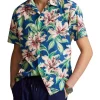 Buy ✔️ Polo Ralph Lauren Classic Fit Floral-Print Camp 👕 Shirt In Multi 😀 -Industrie Shop unnamed file 200
