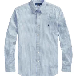 New 🤩 Polo Ralph Lauren Slim Fit Striped Poplin 👕 Shirt 🔥 -Industrie Shop unnamed file 2069