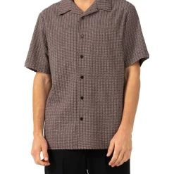 Deals ❤️ Thrills Paradise Code Bowling 👚 Shirt In Black 🛒