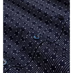 Outlet 🤩 Ben Sherman Spot Print Long Sleeve 👚 Shirt In Marine 😉 -Industrie Shop unnamed file 2111