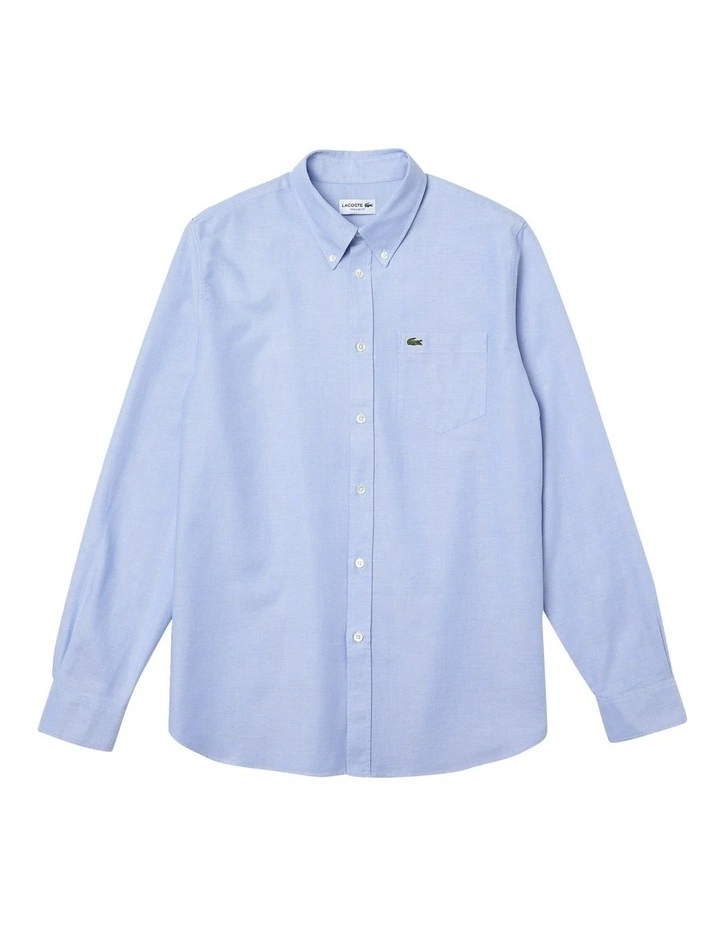 Buy π Lacoste Long Sleeve Regular Fit Oxford π Shirt Overview π― 6 Buy π Lacoste Long Sleeve Regular Fit Oxford π Shirt Overview π― - Image 4