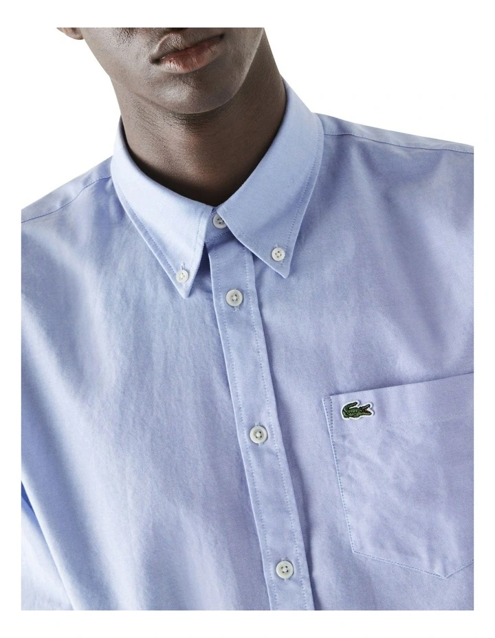 Buy π Lacoste Long Sleeve Regular Fit Oxford π Shirt Overview π― 7 Buy π Lacoste Long Sleeve Regular Fit Oxford π Shirt Overview π― - Image 5