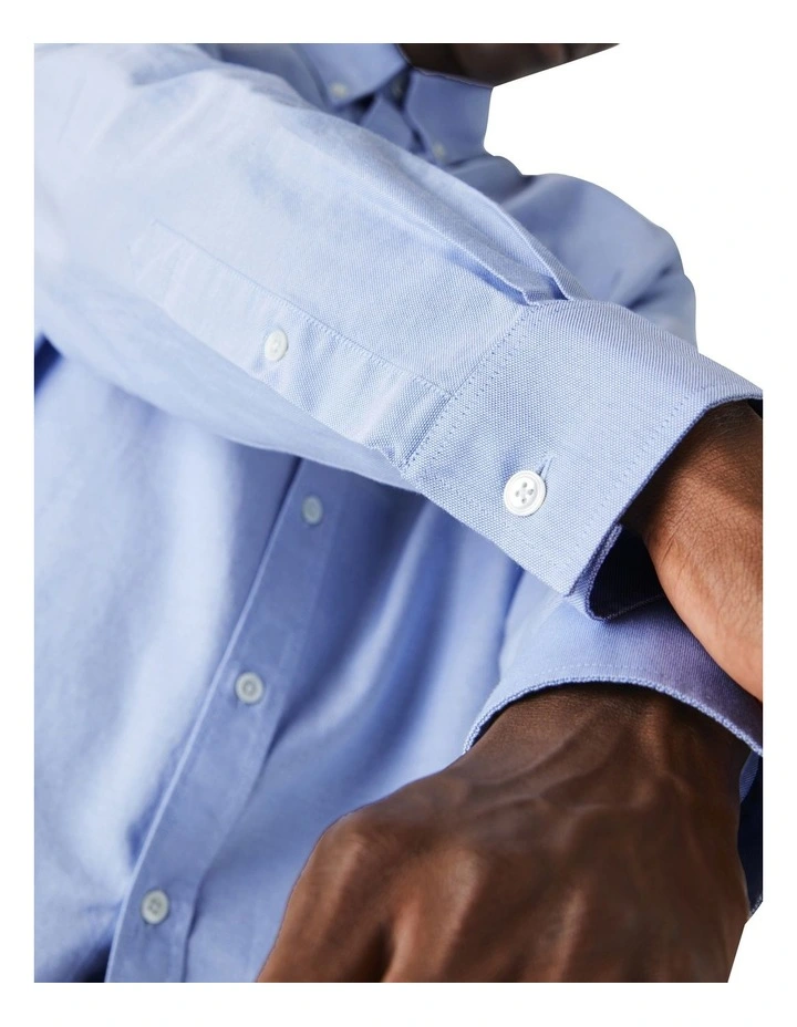 Buy π Lacoste Long Sleeve Regular Fit Oxford π Shirt Overview π― 8 Buy π Lacoste Long Sleeve Regular Fit Oxford π Shirt Overview π― - Image 6