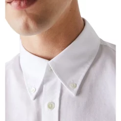 Brand new 🔔 Lacoste Long Sleeve Regular Fit Oxford 👚 Shirt White 🔥 -Industrie Shop unnamed file 2143