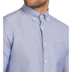 Best deal 👏 Barbour Oxford 3 Tailord 👚 Shirt Indigo 💯 -Industrie Shop unnamed file 2155