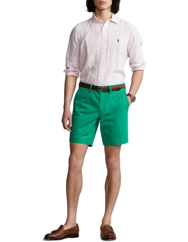 Brand new π Polo Ralph Lauren Classic Fit Striped Linen π Shirt In Pink π 5 Brand new π Polo Ralph Lauren Classic Fit Striped Linen π Shirt In Pink π - Image 3