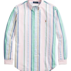 Best deal ⌛ Polo Ralph Lauren Classic Fit Striped Seersucker 👕 Shirt In Multi 😍 -Industrie Shop unnamed file 2180