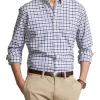 New 🌟 Polo Ralph Lauren Classic Fit Checked Oxford 👕 Shirt In Multi ⌛