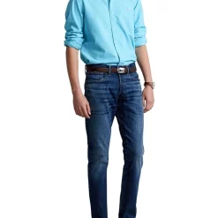 Brand new 🎁 Polo Ralph Lauren Classic Fit Garment-Dyed Oxford 👚 Shirt In Aqua 🧨 -Industrie Shop unnamed file 2207