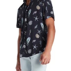 Discount 🔔 Marcs Don't Worry, Sea Happy 👚 Shirt In Navy Multi ❤️