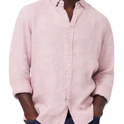 Cheapest ❤️ Industrie The Trinidad Linen 👕 Shirt In Mauve ❤️