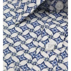 Cheap 😍 Declic Liberty Pinwheel Print 👕 Shirt Blue 👏 -Industrie Shop unnamed file 2257