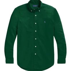 New 🎁 Polo Ralph Lauren Classic Fit Garment-Dyed Oxford 👚 Shirt Green 😍 -Industrie Shop unnamed file 2273