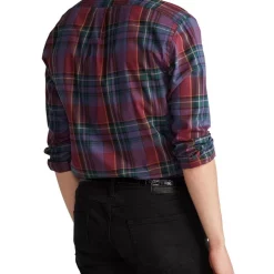 Promo 👏 Polo Ralph Lauren Custom Fit Plaid Twill 👕 Shirt Multi ⭐ -Industrie Shop unnamed file 2275