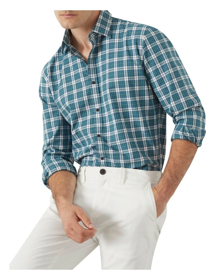 Outlet π MJ Bale Foulkes Check π Shirt In Navy Multi β 3 Outlet π MJ Bale Foulkes Check π Shirt In Navy Multi β