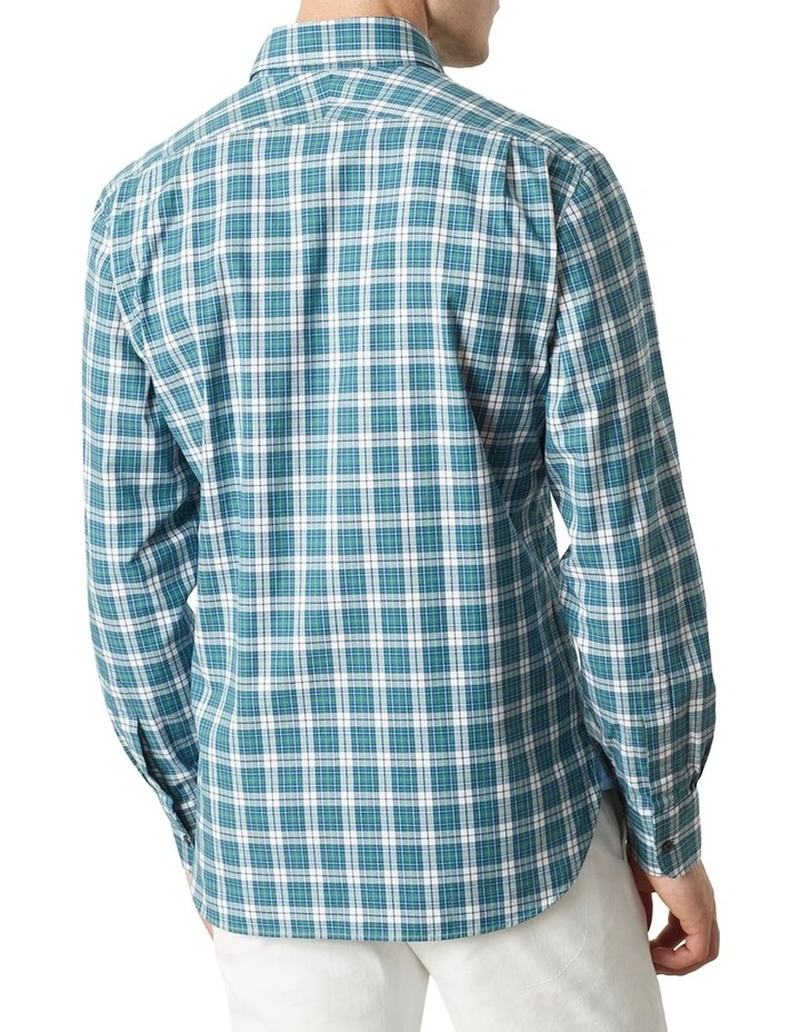 Outlet π MJ Bale Foulkes Check π Shirt In Navy Multi β 5 Outlet π MJ Bale Foulkes Check π Shirt In Navy Multi β - Image 3