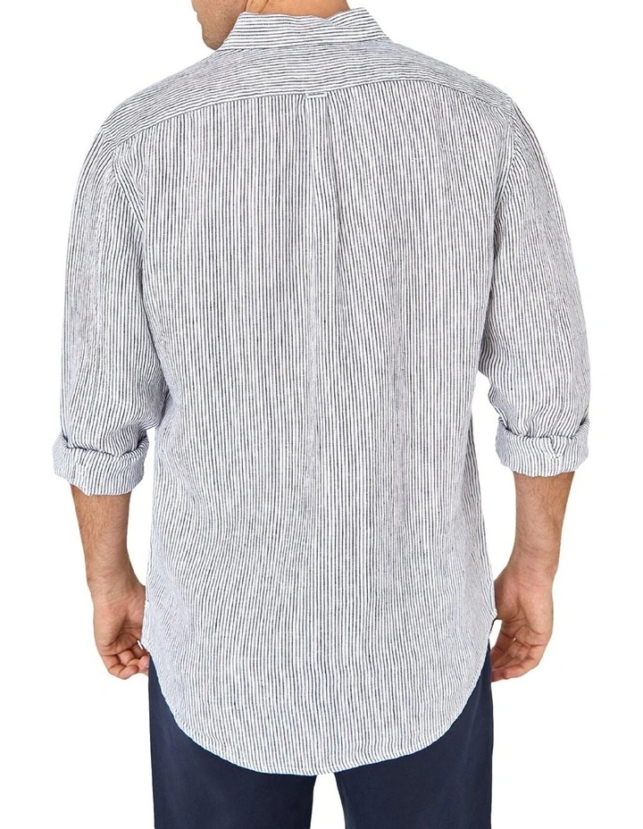 Best Pirce π Industrie The Savannah Linen L/S π Shirt White Navy β¨ 4 Best Pirce π Industrie The Savannah Linen L/S π Shirt White Navy β¨ - Image 2