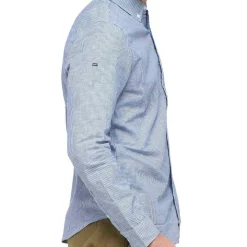 Cheap ⌛ Superdry Cotton Linen Long Sleeve 👚 Shirt 🎉 -Industrie Shop unnamed file 2332