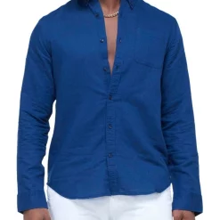 Best Sale 🔥 Superdry Cotton Linen Long Sleeve 👚 Shirt ⭐