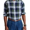Coupon ✨ Polo Ralph Lauren Classic Fit Plaid Linen 👚 Shirt ❤️ -Industrie Shop unnamed file 2344