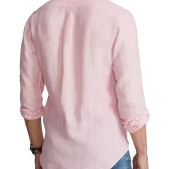 Deals 🧨 Polo Ralph Lauren Classic Fit Linen 👕 Shirt 👍 -Industrie Shop unnamed file 2350