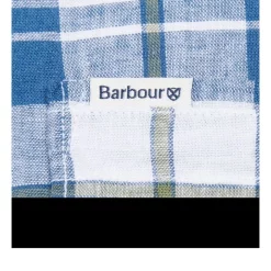Wholesale 💯 Barbour Thorpe Tailored Long Sleeve 👚 Shirt In Mid Blue 👍 -Industrie Shop unnamed file 2395